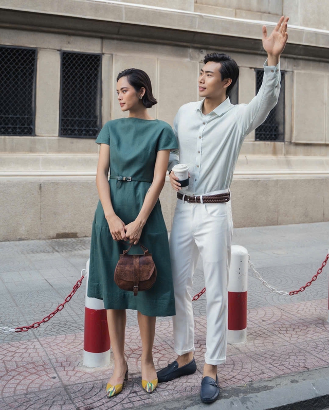 Váy suông và trang phục linen: Bí quyết thời trang mát mẻ cho mùa nắng - Ảnh 11. Váy suông và trang phục linen: Bí quyết thời trang mát mẻ cho mùa nắng - Ảnh 11.