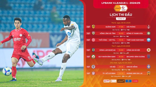 Lịch thi đấu V-League hôm nay: Hấp dẫn Thể Công Viettel đấu CLB Nam Định, ngôi đầu cực nóng- Ảnh 4.