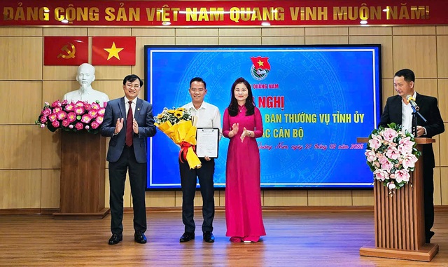 Anh Hoàng Văn Thanh được giao quyền Bí thư Tỉnh đoàn Quảng Nam - Ảnh 2.