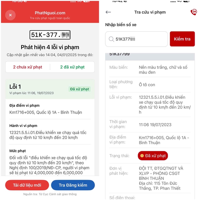 T&agrave;i xế cẩn trọng, 'loạn' ứng dụng tra cứu phạt nguội- Ảnh 2.