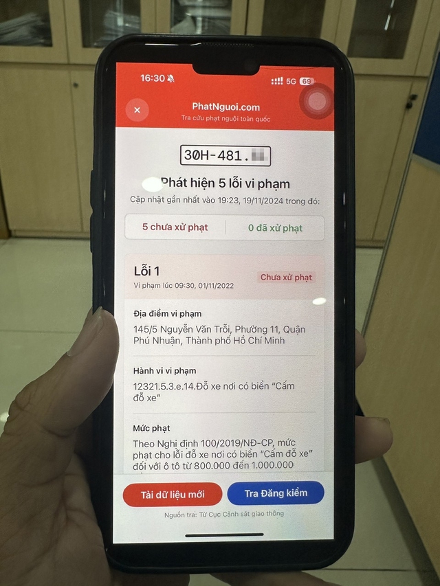 T&agrave;i xế cẩn trọng, 'loạn' ứng dụng tra cứu phạt nguội- Ảnh 3.