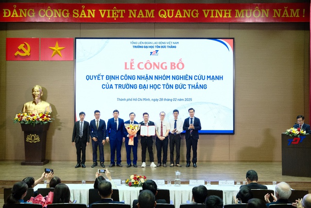 Chiến lược phát triển Nhóm nghiên cứu mạnh ở Trường đại học Tôn Đức Thắng - Ảnh 5.