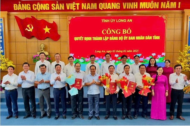 Ông Hoàng Đình Cán làm Trưởng ban Ban Tuyên giáo và Dân vận Tỉnh ủy Long An- Ảnh 2.