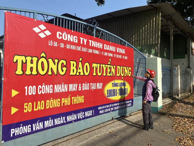 Chạy đua tuyển dụng lao động sau tết