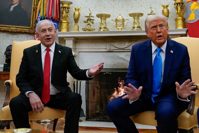 Gặp Thủ tướng Israel, Tổng thống Trump nói Mỹ sẽ tiếp quản Dải Gaza- Ảnh 1.