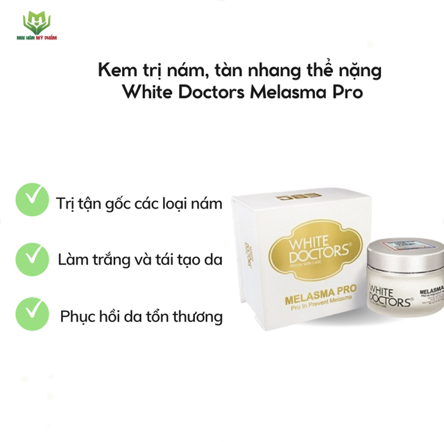 Review kem trị nám, tàn nhang thể nặng White Doctors Melasma Pro có tốt không?- Ảnh 6.