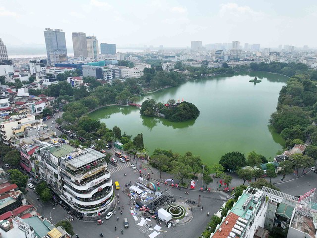 Hà Nội nghiên cứu mở rộng phía đông hồ Gươm làm quảng trường, công viên- Ảnh 2.