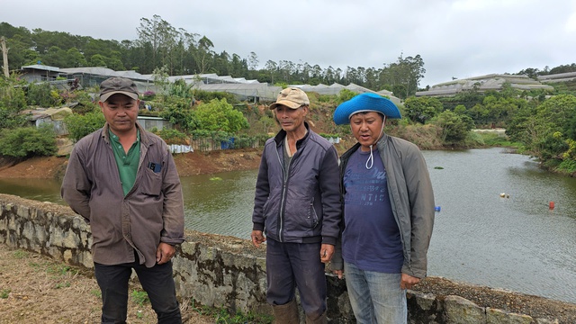 Nông dân làng hoa ở Đà Lạt kêu cứu vì hồ tưới ô nhiễm- Ảnh 3.