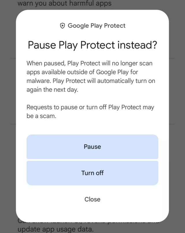 Người dùng Android có thể tạm dừng Play Protect để tải phần mềm - Ảnh 1.