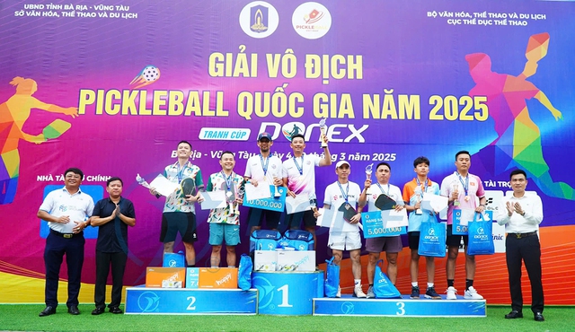 CLB Pickleball D-Joy thắng lớn tại Giải vô địch pickleball Quốc gia 2025 - Ảnh 4.