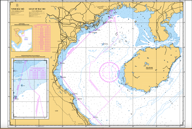 Việt Nam lưu chiểu hải đồ và tọa độ đường cơ sở tại vịnh Bắc Bộ - Ảnh 2.