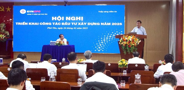 PC Phú Yên triển khai công tác đầu tư xây dựng năm 2025 - Ảnh 1.