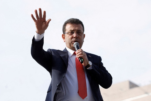 Cảnh sát Thổ Nhĩ Kỳ bắt giữ thị trưởng Istanbul Ekrem Imamoglu - Ảnh 1.