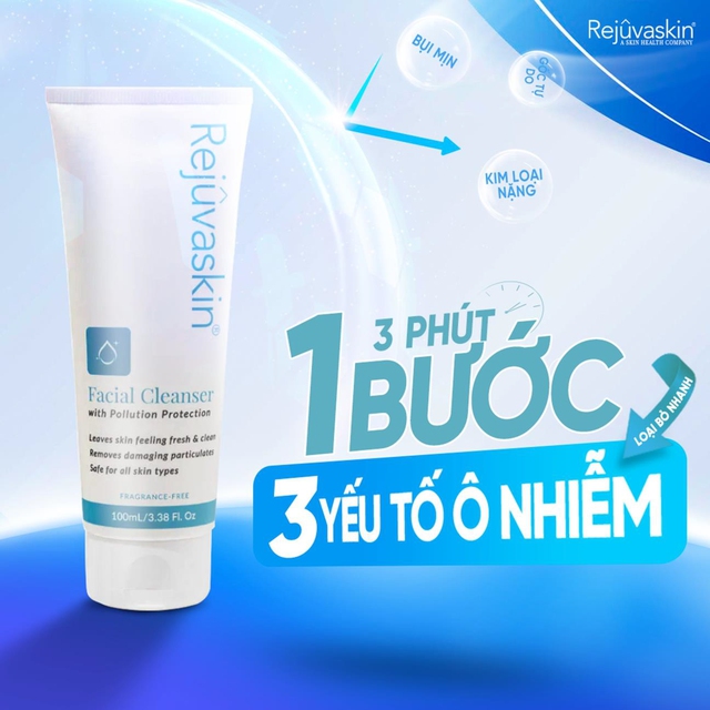 Top 10 sữa rửa mặt cho da nhạy cảm sạch cả bụi mịn PM2.5 mà dịu nhẹ - Ảnh 1.