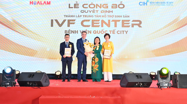 Trung tâm IVF Bệnh viện Quốc tế City đi vào hoạt động- Ảnh 2.