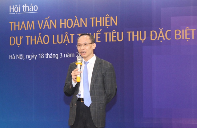 Hội thảo VCCI: Nhiều hiệp hội kiến nghị xem xét lại lộ trình tăng thuế TTĐB - Ảnh 1.