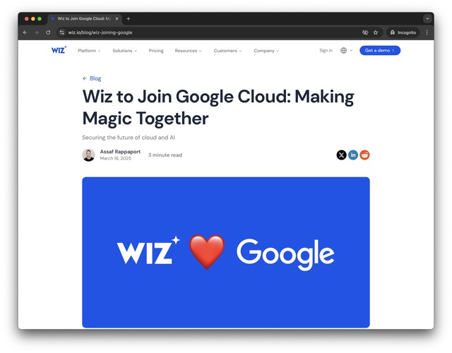 Alphabet thâu tóm Wiz với giá 32 tỷ USD - Ảnh 1.