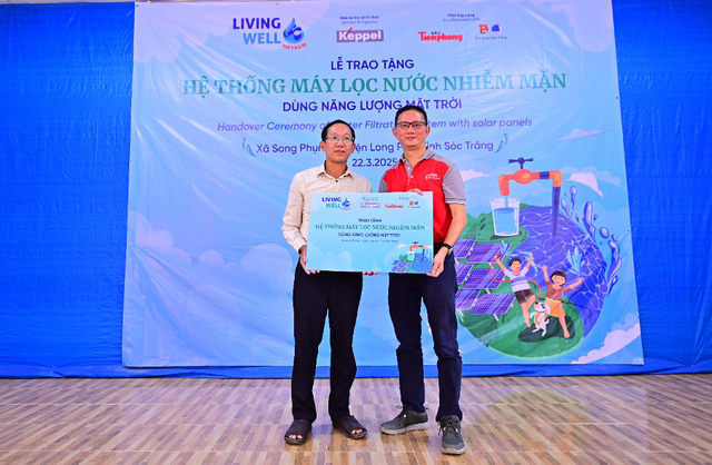 Keppel tiếp sức tới người d&acirc;n Hậu Giang, S&oacute;c Trăng đem nước sạch cho v&ugrave;ng nhiễm mặn- Ảnh 5.