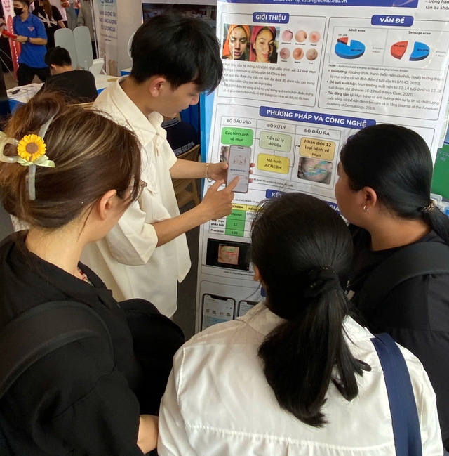 Ứng dụng AI chẩn đo&aacute;n mụn trứng c&aacute; cho giới trẻ - Ảnh 1.