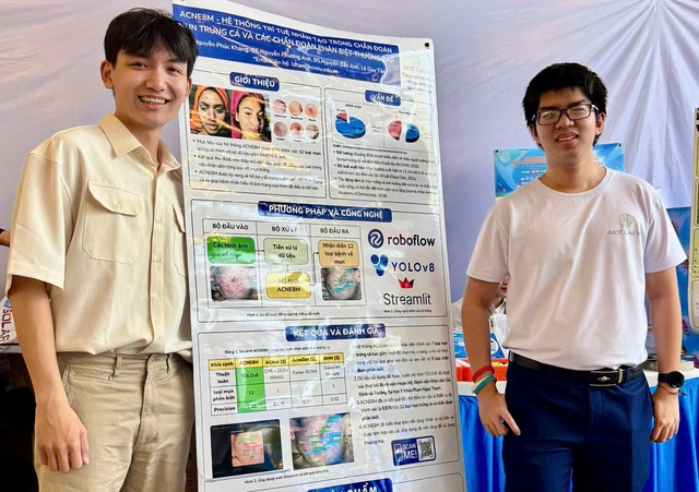 Ứng dụng AI chẩn đo&aacute;n mụn trứng c&aacute; cho giới trẻ - Ảnh 4.