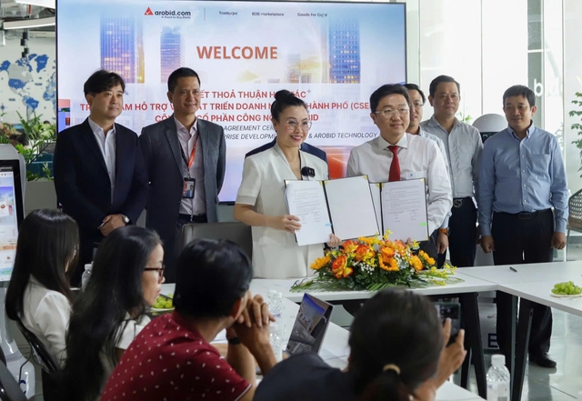 Arobid đưa hàng hóa Việt Nam lên sàn thương mại điện tử toàn cầu - Ảnh 1.