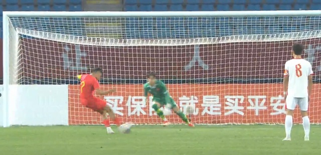 U.22 China 1-1 U.22 Vietnam: Aisikaer ejecutó con éxito el penal - Foto 1.