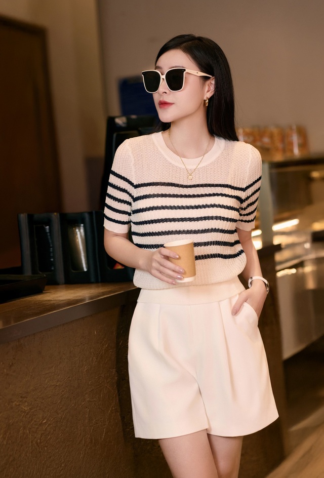 Mặc quần shorts thế nào để trẻ trung mà vẫn giữ được nét thanh lịch? - Ảnh 5.