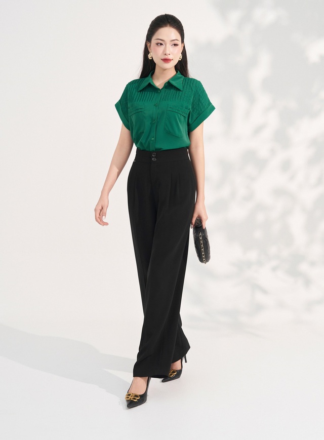 Áo sơ mi cách điệu, làn gió mới thổi bay mọi giới hạn cũ kỹ- Ảnh 7. Áo sơ mi cách điệu, làn gió mới thổi bay mọi giới hạn cũ kỹ- Ảnh 7.