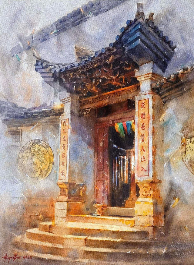 Triển l&atilde;m 'Xu&ocirc;i d&ograve;ng s&ocirc;ng Thu 2025' g&acirc;y quỹ x&acirc;y nh&agrave; cho người ngh&egrave;o miền Trung- Ảnh 5.