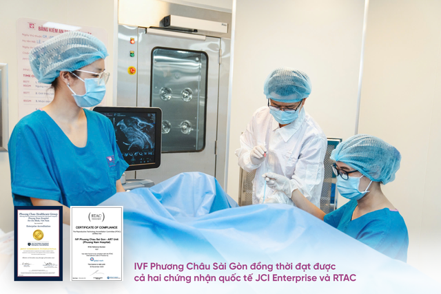 IVF Phương Châu Sài Gòn đạt JCI Enterprise, RTAC: Bảo chứng vàng cho hành trình tìm con - Ảnh 3.