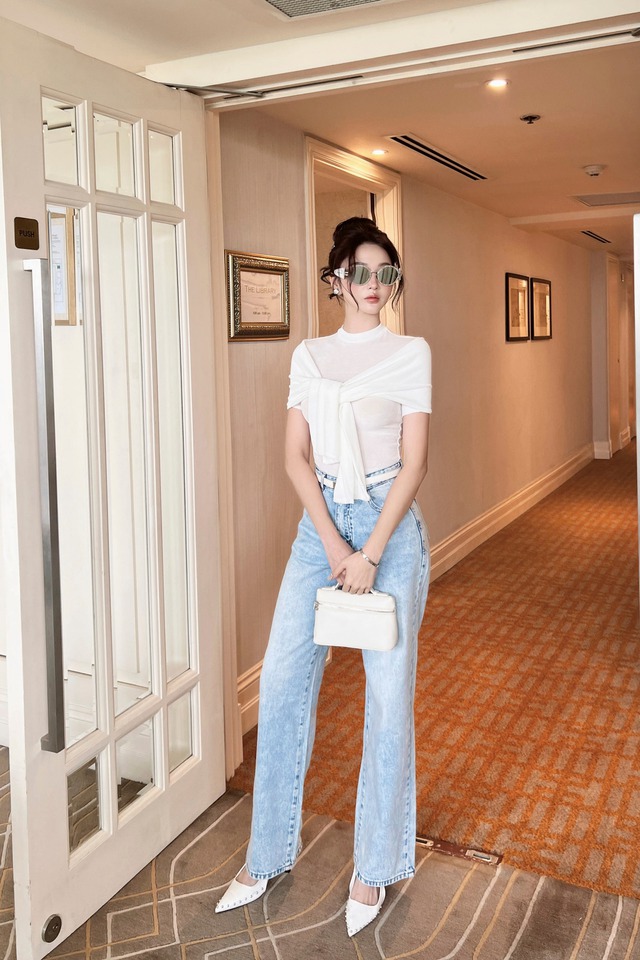 Từ cổ điển đến hiện đại, denim 'cân' mọi cá tính thời trang- Ảnh 4.