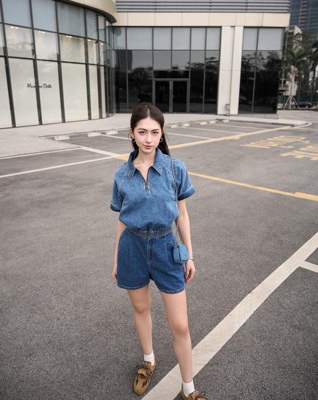 Từ cổ điển đến hiện đại, denim 'cân' mọi cá tính thời trang- Ảnh 6.