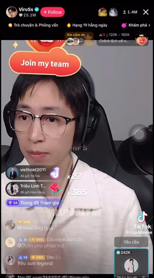 Hơn 1,5 triệu người xem livestream của ViruSs: Vì sao người trẻ lại thích ‘hít drama’? - Ảnh 1.