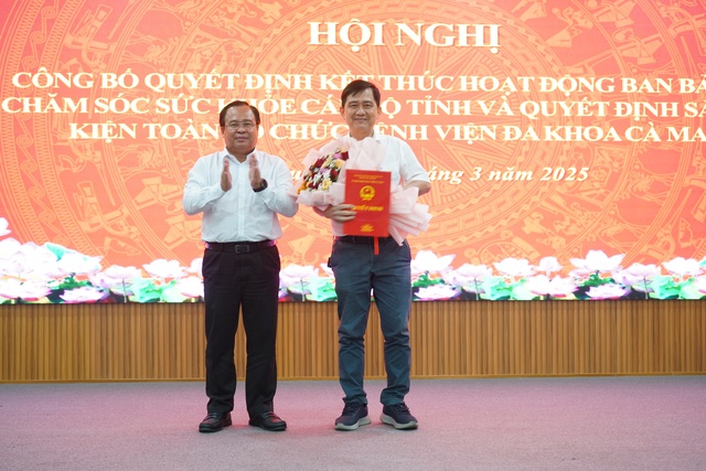 Cà Mau: Kết thúc hoạt động Ban Bảo vệ, chăm sóc sức khỏe cán bộ- Ảnh 1.