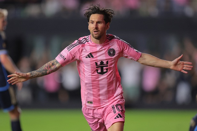 David Beckham đến thưởng thức Messi ghi bàn: Inter Miami lên đỉnh MLS - Ảnh 1.
