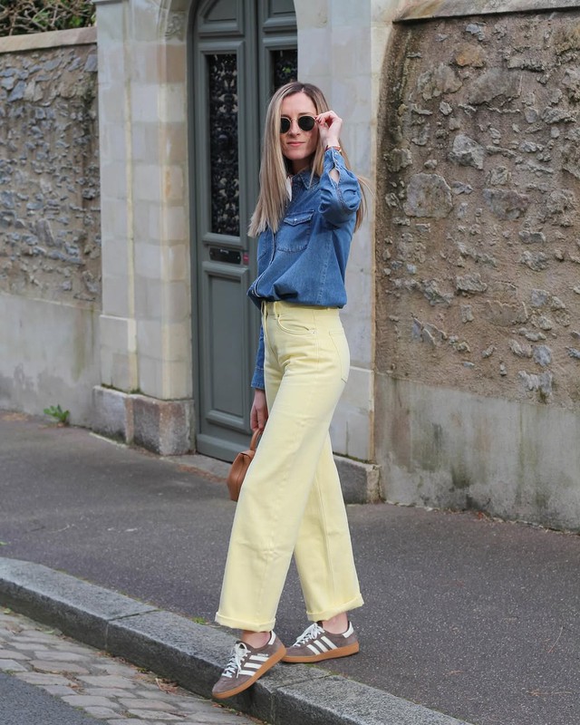 Chân váy denim, quần jeans... cho mùa hè sành điệu và trang nhã- Ảnh 6.