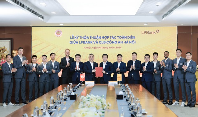 Ngân hàng Lộc Phát (LPBank) và CLB CAHN ký kết hợp tác toàn diện  - Ảnh 3.