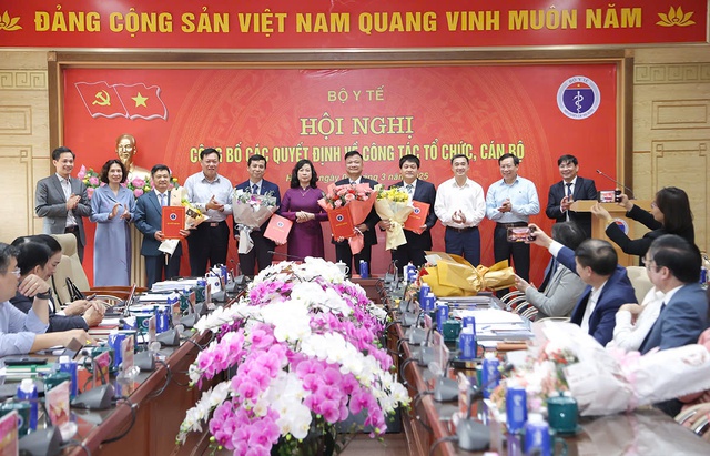 Sau hợp nhất, 3 cục của Bộ Y tế có 18 phó cục trưởng- Ảnh 2.