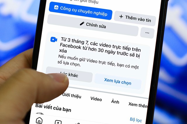 Facebook xóa video livestream sau 30 ngày  - Ảnh 1.