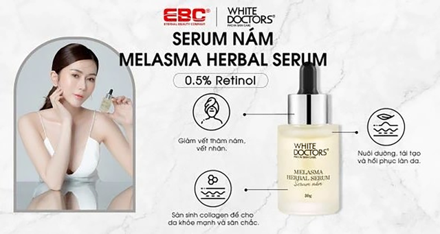 Review serum trị nám White Doctors có hiệu quả tận gốc nám chân sâu, nám mảng không?- Ảnh 1.