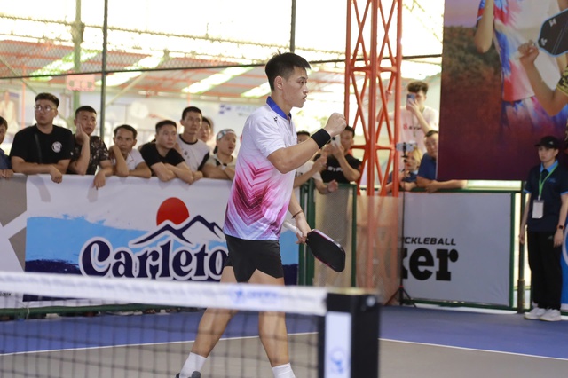 Trịnh Linh Giang và Lý Hoàng Nam đăng quang giải vô địch pickleball quốc gia 2025- Ảnh 8.