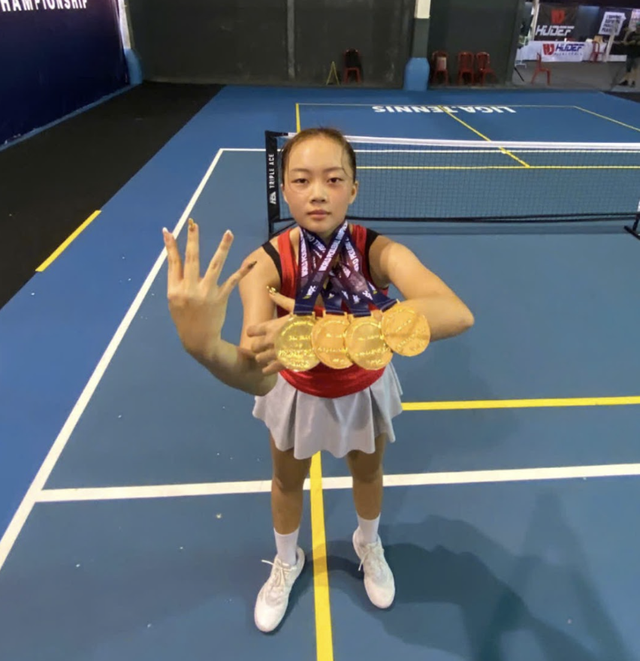 VĐV Việt Nam 17 tuổi gây ấn tượng đặc biệt, nhận ‘học bổng’ huấn luyện Pickleball tại Mỹ- Ảnh 3. VĐV Việt Nam 17 tuổi gây ấn tượng đặc biệt, nhận ‘học bổng’ huấn luyện Pickleball tại Mỹ- Ảnh 3.