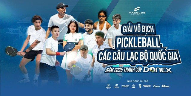 Dàn VĐV hàng đầu tranh tài tại Giải vô địch Pickleball các CLB Quốc gia 2025- Ảnh 1.
