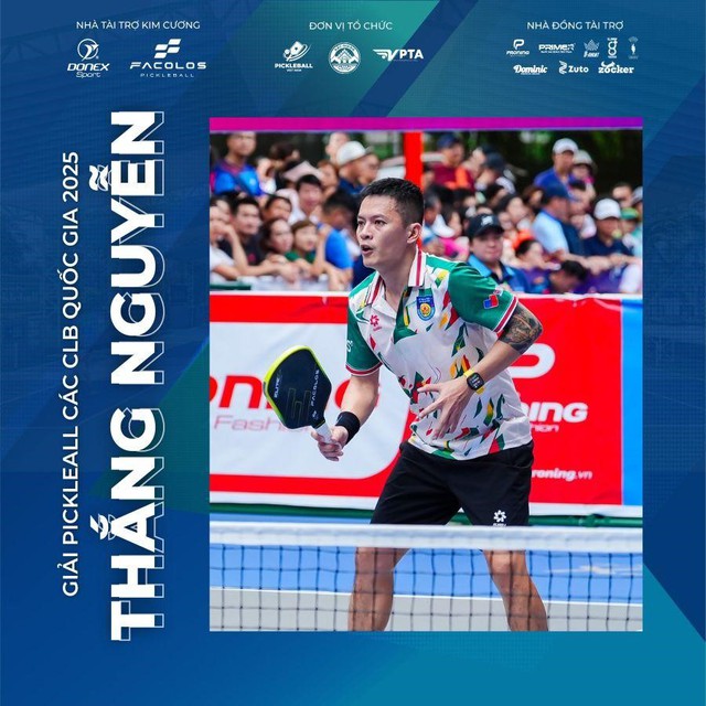 Dàn VĐV hàng đầu tranh tài tại Giải vô địch Pickleball các CLB Quốc gia 2025- Ảnh 2.