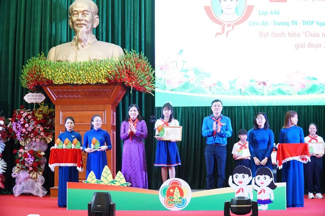 Thiếu nhi Kon Tum quyết tâm trở thành Cháu ngoan Bác Hồ xây dựng quê hương - Ảnh 3.