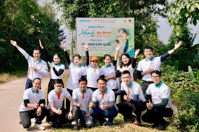 ABBANK gây quỹ thành công 100.000 cây quế tặng bà con tỉnh Yên Bái - Ảnh 5.