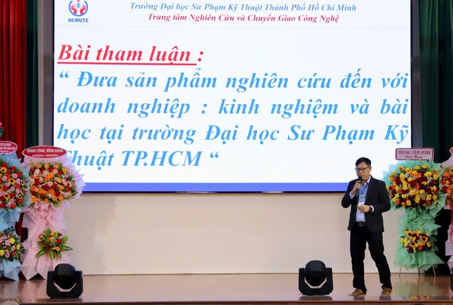 Trường ĐH gắn kết doanh nghiệp thương mại hóa sản phẩm khoa học công nghệ - Ảnh 2. Trường ĐH gắn kết doanh nghiệp thương mại hóa sản phẩm khoa học công nghệ - Ảnh 2.