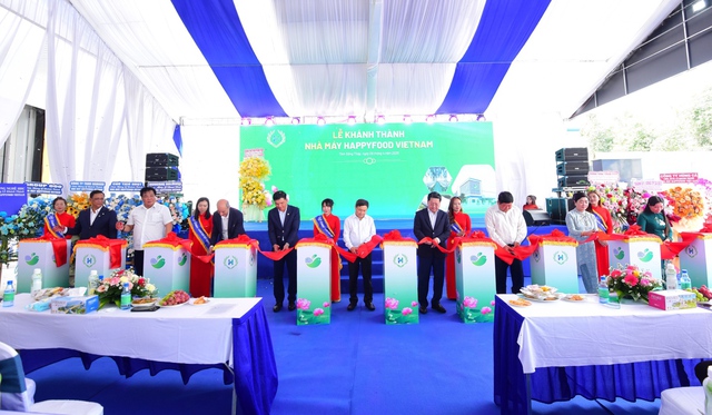 Công ty CP Nông nghiệp Hùng Hậu khánh thành Nhà máy chế biến xuất khẩu HappyFood Vietnam- Ảnh 1. Công ty CP Nông nghiệp Hùng Hậu khánh thành Nhà máy chế biến xuất khẩu HappyFood Vietnam- Ảnh 1.