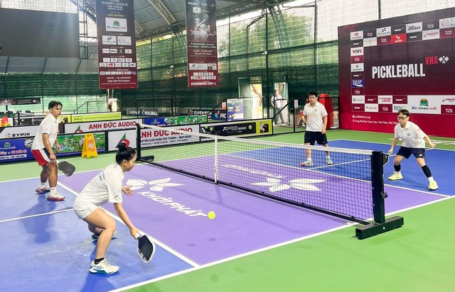 Đà Nẵng: Phát động tập luyện môn Pickleball để chuẩn bị cho giải đấu toàn ngành GD-ĐT - Ảnh 1.