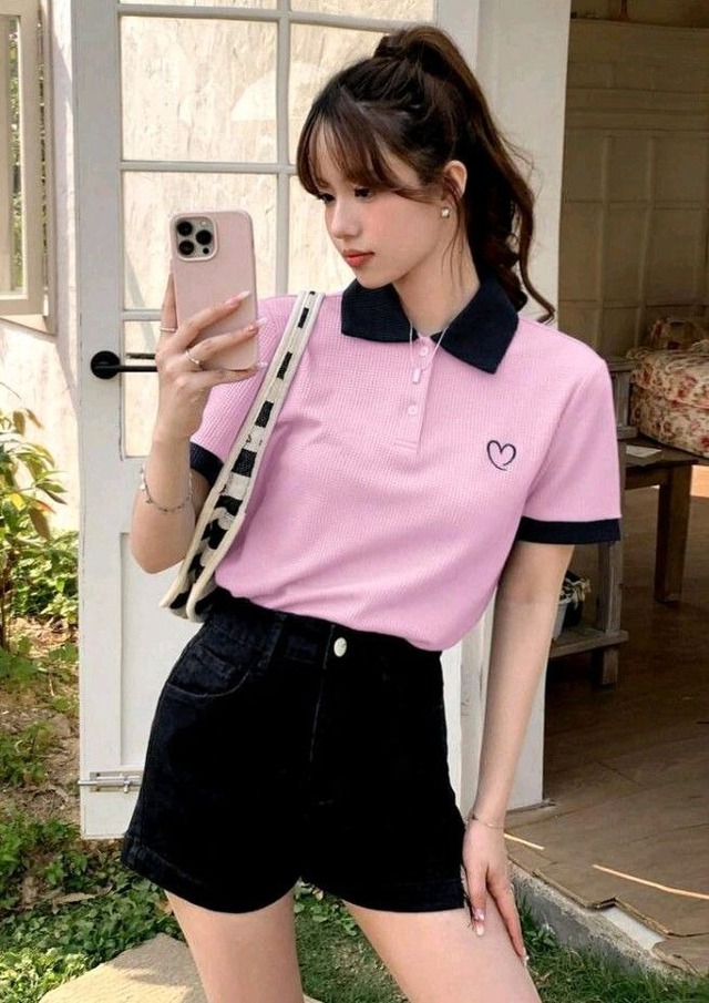 Những công thức phối đồ linh hoạt với áo polo- Ảnh 7. Những công thức phối đồ linh hoạt với áo polo- Ảnh 7.